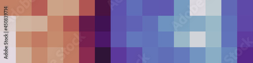 Color Pixels Cloud Abstract Computational Generative Art background illustration