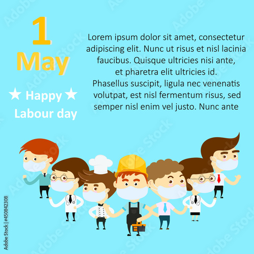 Labour wear mask for Covid-19