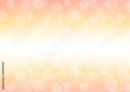 背景　フレア　グラデーション　オレンジ