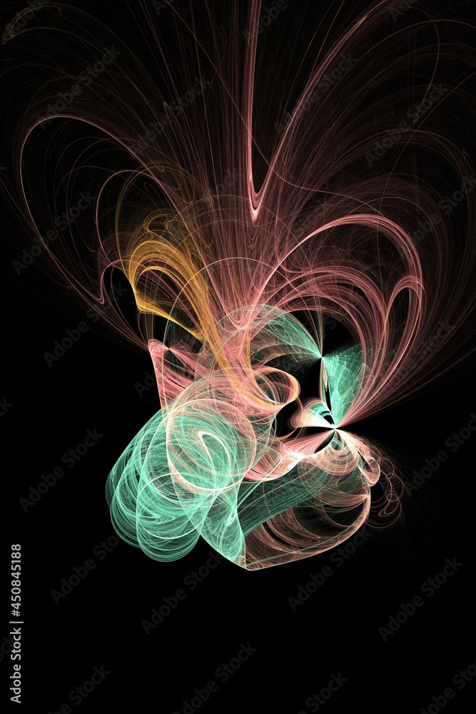 Obraz premium abstract fractal background