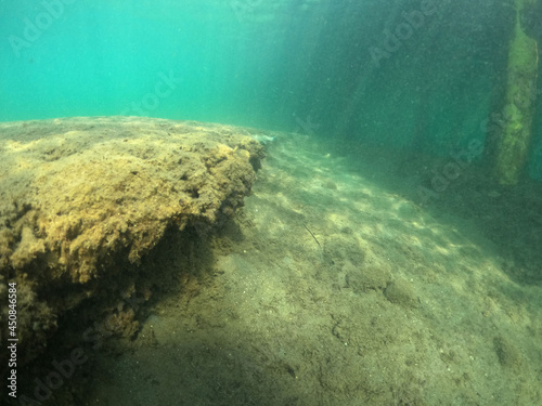 Underwater world of Mediterranean Sea. Near Marmaris  Turkey