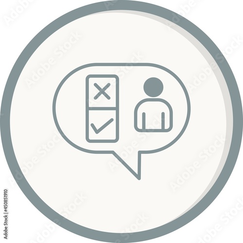 Goodchoice Grey Circled Vector Icon Design