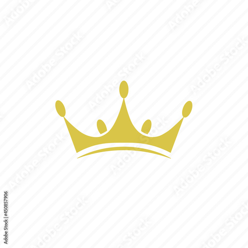 Crown Logo Template vector icon illustration design