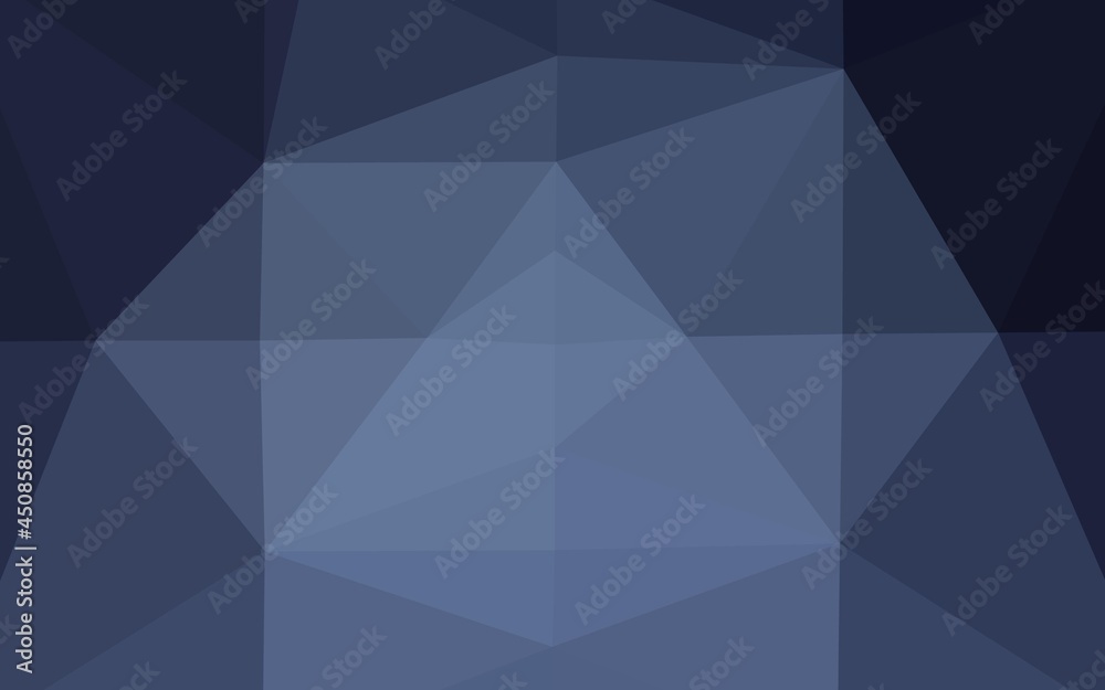 Dark BLUE vector low poly layout. Dark BLUE vector low poly layout.