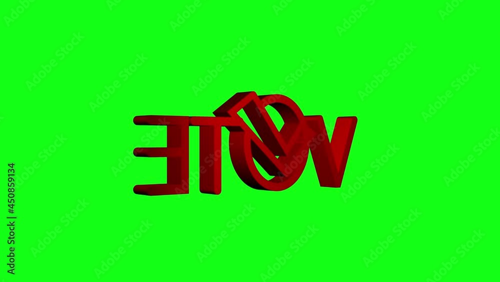 Vote symbols. Check mark icon. Vote label. Motion graphics. Vote symbols. Check mark icon. Vote label. Motion graphics.