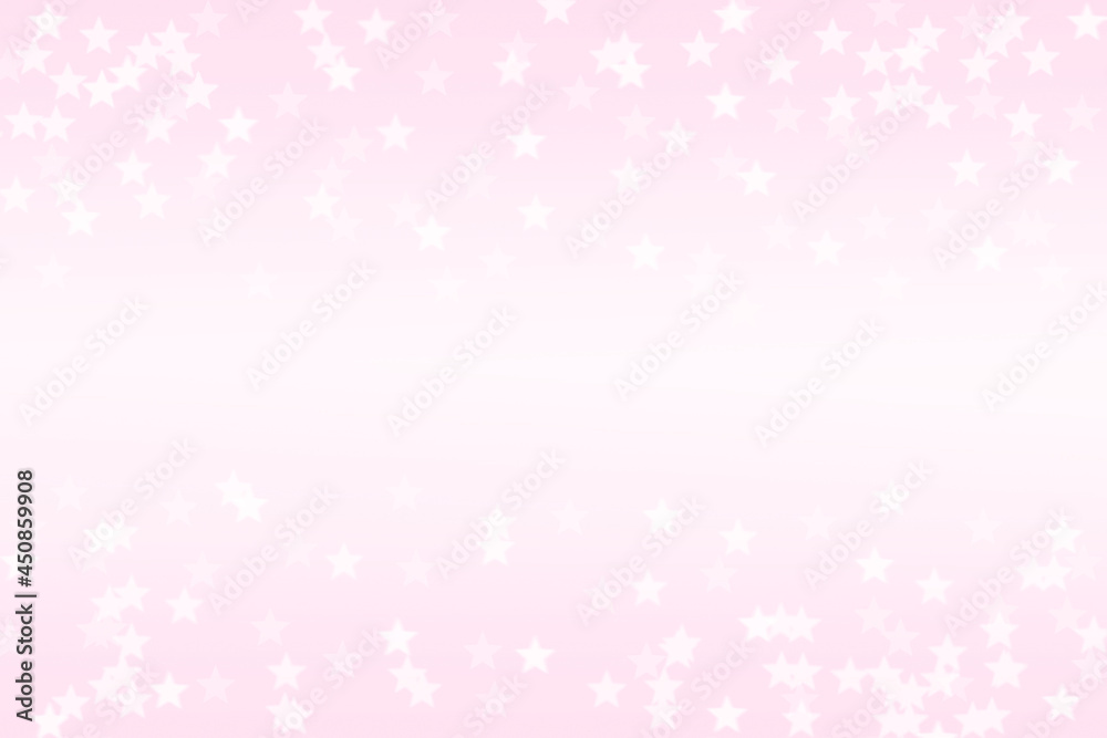 many white star on pink background have copy space for put text