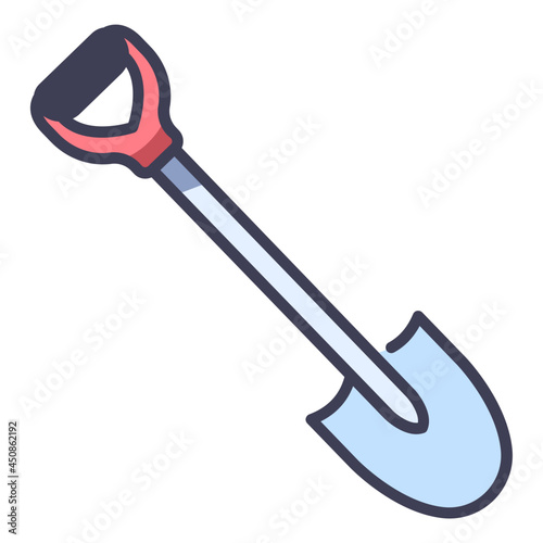 digging shovel icon
