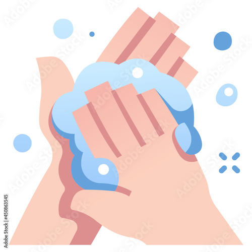 soap wash hand icon
