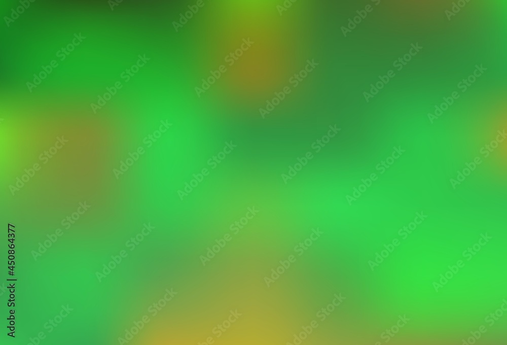 Light Green vector glossy abstract background.