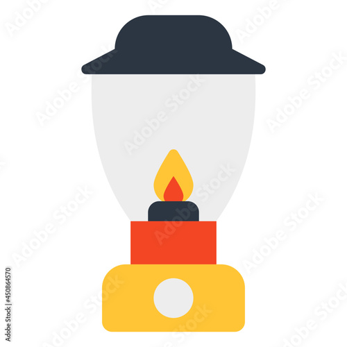 A unique design icon of vintage lamp