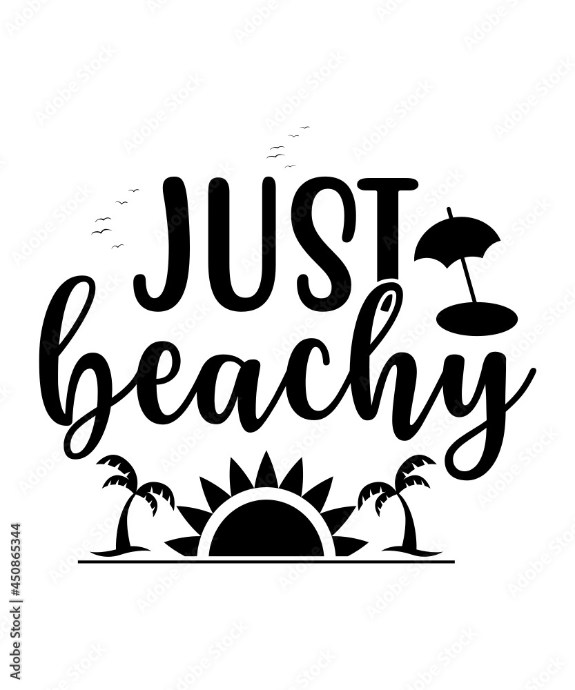 Summer svg Bundle, SVG, Beach Svg Bundle, Summertime, Funny Beach ...