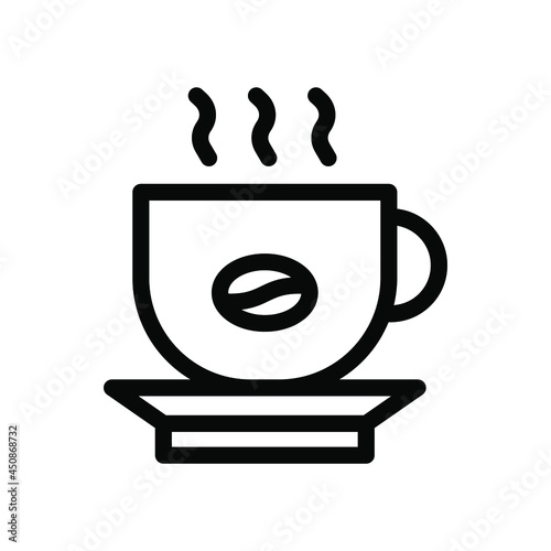 drink coffee icon illustration vector graphic