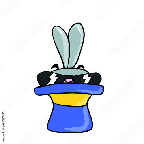Vector design on a white isolated background for postcards, banners, stickers for social networks.