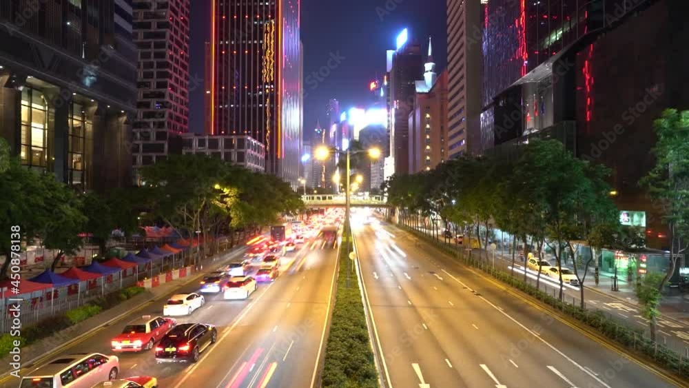 Night view of Hong Kong Night view of Hong Kong
