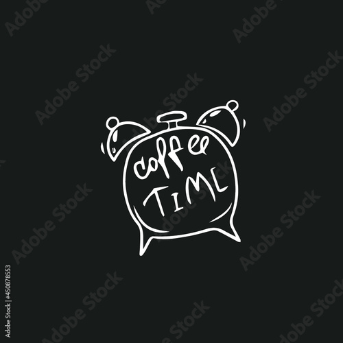 Vector design on a white isolated background for postcards, banners, stickers for social networks.