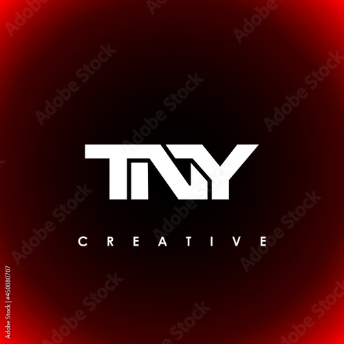 TNY Letter Initial Logo Design Template Vector Illustration