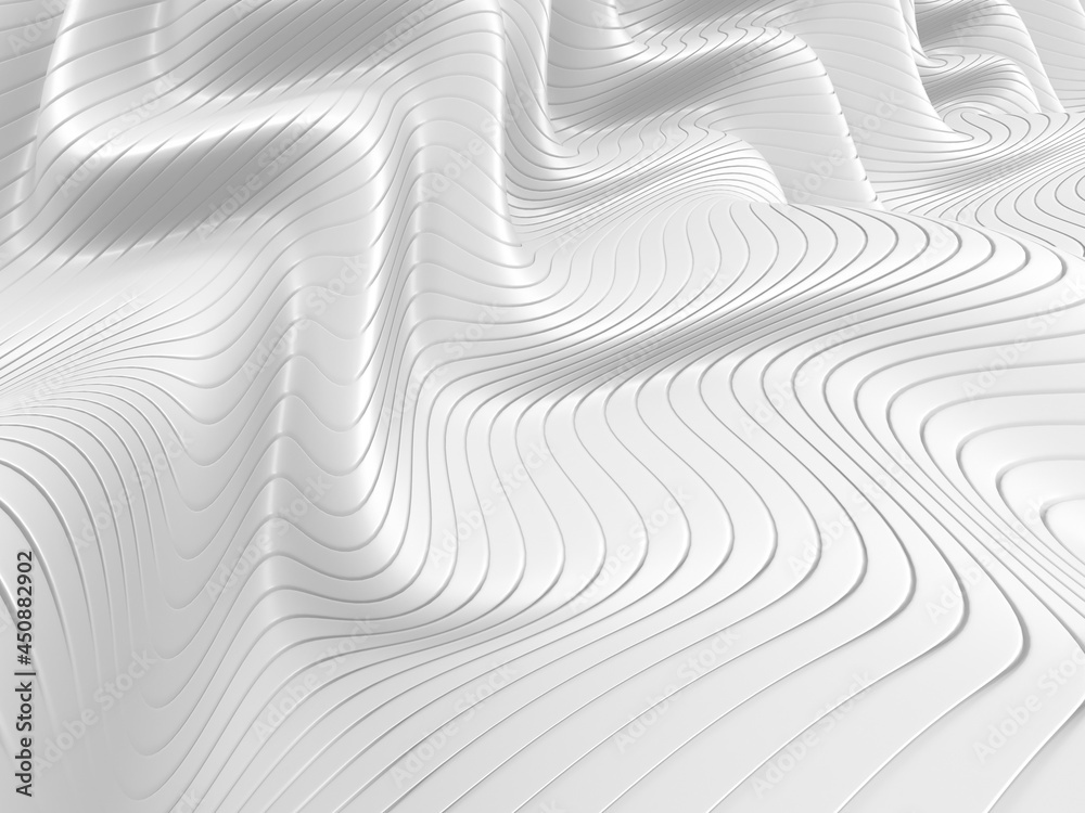 White abstract liquid wavy background White abstract liquid wavy background
