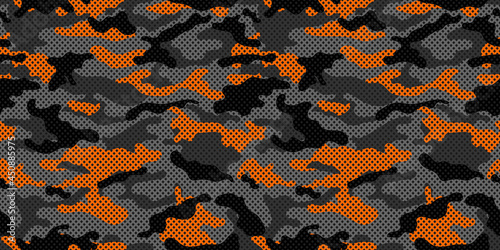 Картината върху платно vector camouflage pattern for clothing design