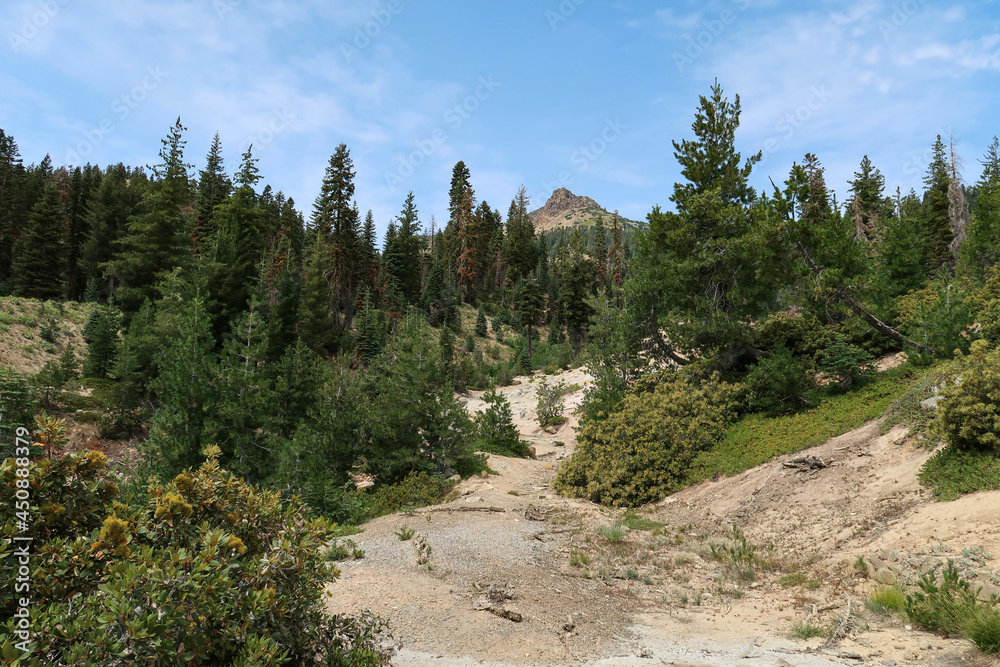 Obraz premium Lassen Volcanic National Park, California USA