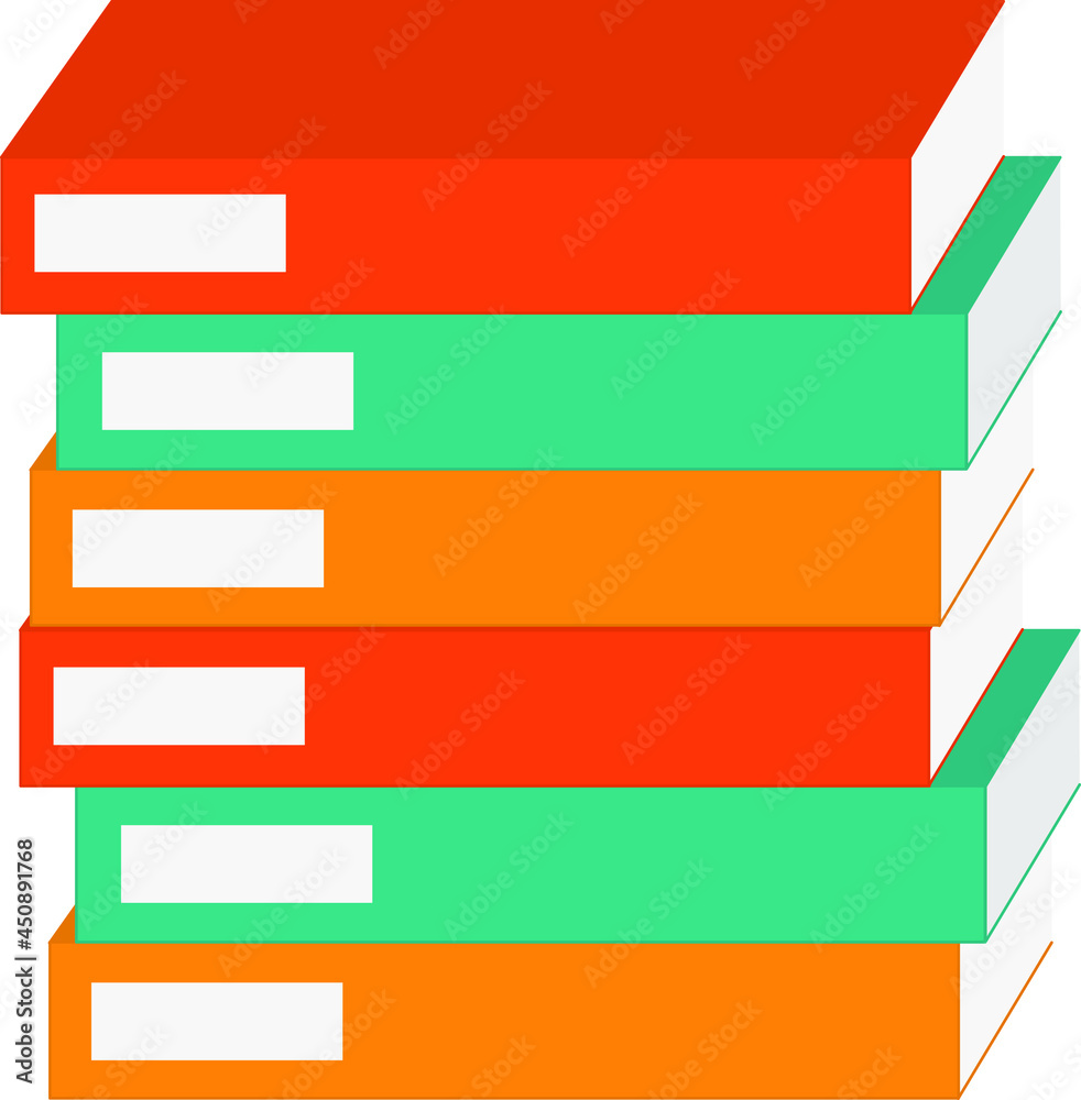 set of books, stack of colorful books set of books, stack of colorful books