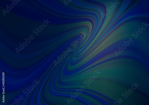 Fototapeta Naklejka Na Ścianę i Meble -  Dark BLUE vector abstract blurred template.