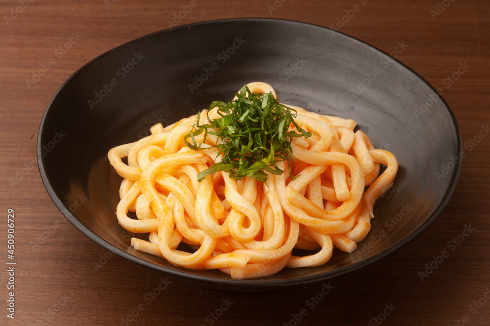 明太子まぜうどん 明太子まぜうどん