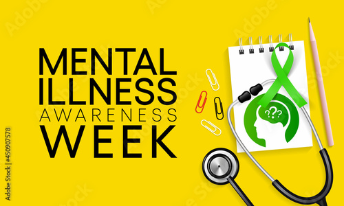 Mental illness awareness week is observed every year in October, mental illness is a health problem that significantly affects how a person feels, thinks, behaves, and interacts with other people.