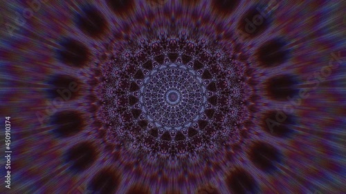 Wallpaper Mural Ethnic abstract background. Botanical illusion, floral background. Torontodigital.ca