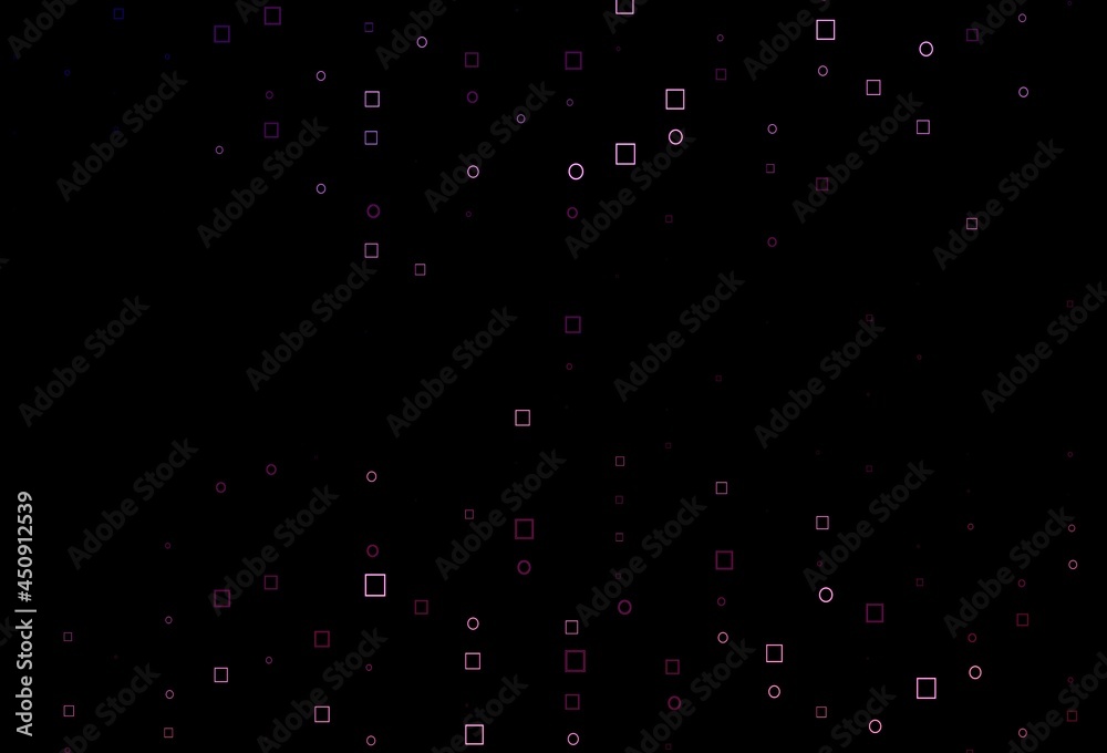Light Pink vector template with square style. Light Pink vector template with square style.