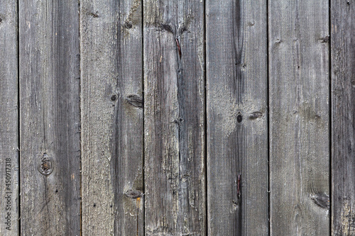 Gray wooden wall from old planks