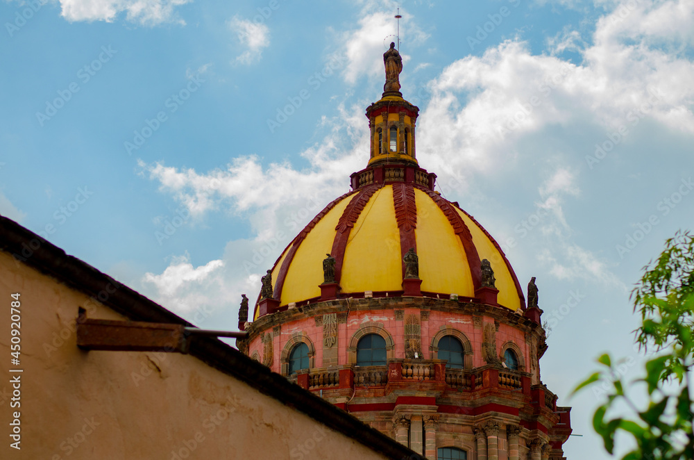 Dome of a mexican church