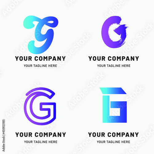 Creative Gradient G Logo Collection
