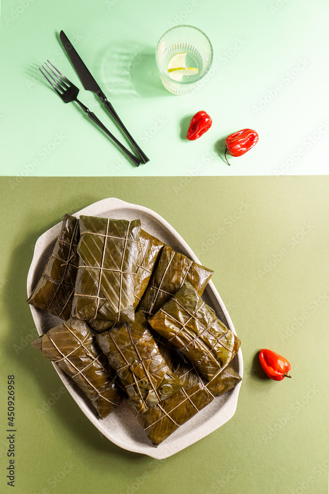 tamales colombianos, cocina mexicana colombiana, los tamales de la