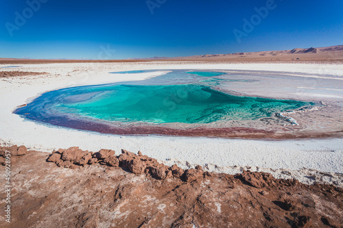 Fotografia Lagunas Escondidas de Baltinache, Atacama Chile