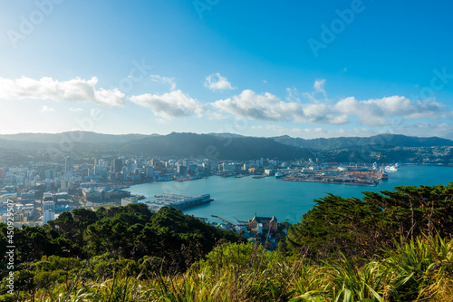 Foto ニュージーランドのウェリントンの観光名所を観光している風景 Wellington, New Zealand Scenes of sightseeing in