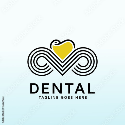 a sophisticated logo for a surgical dental practice