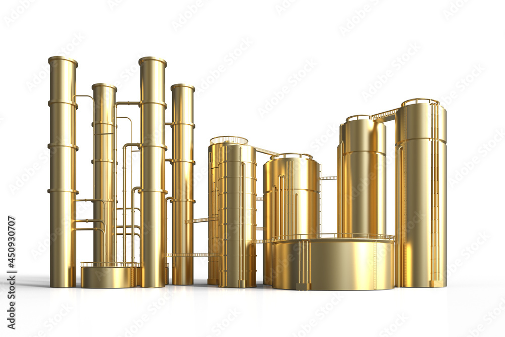 Golden oil refinery plant Golden oil refinery plant