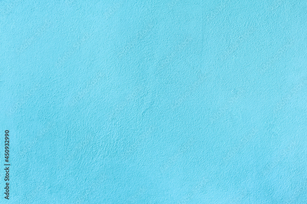 Naklejka premium Light Blue plastel color cement wall for texture and background