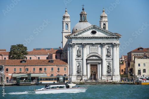 Venetia,Italia, Dorsoduro quarter in march, 2019,