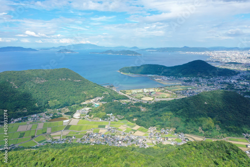香川県高松市 五色台からの風景