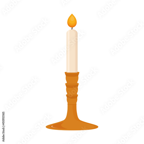 chandelier with candle