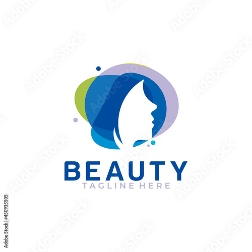 Salon logo icon vector isolated