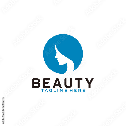 Salon logo icon vector isolated