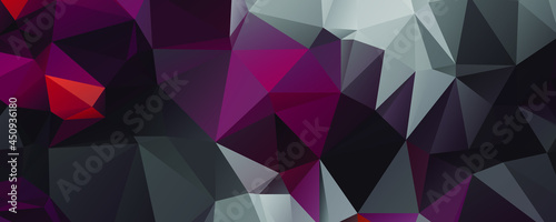 Abstract Color Polygon Background Design  Abstract Geometric Origami Style With Gradient