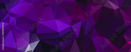 Abstract Color Polygon Background Design, Abstract Geometric Origami Style With Gradient