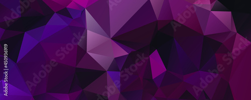 Abstract Color Polygon Background Design, Abstract Geometric Origami Style With Gradient