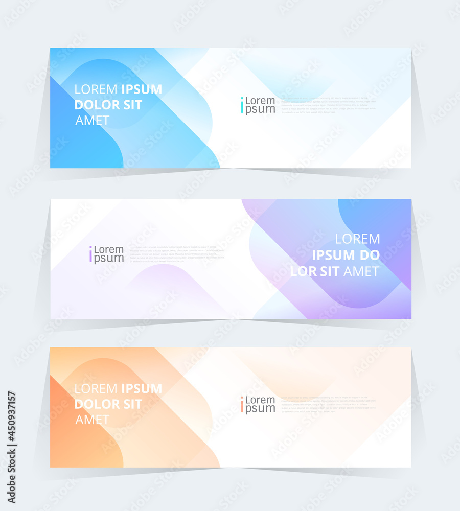 Fototapeta premium Vector abstract graphic design Banner Pattern background web template.