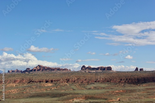 far view of arches national park