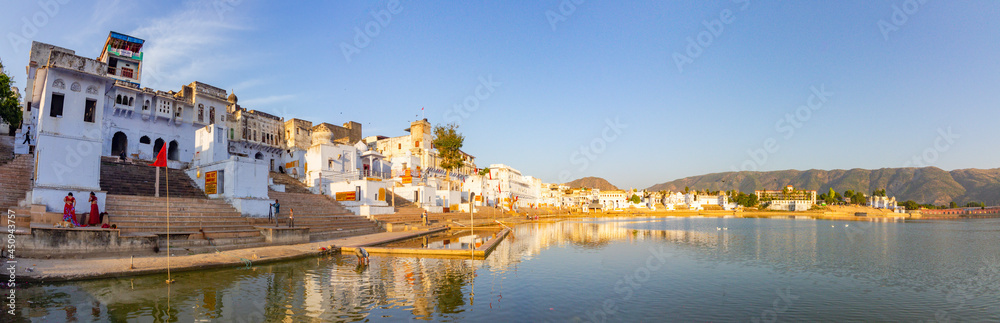 The Oasis of Pushkar in the State of Rajasthan, India