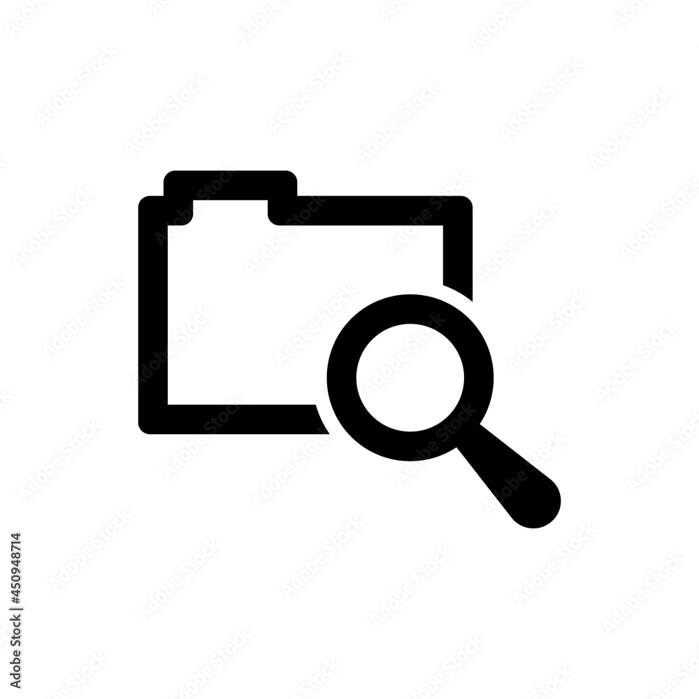 Folder search icon Folder search icon